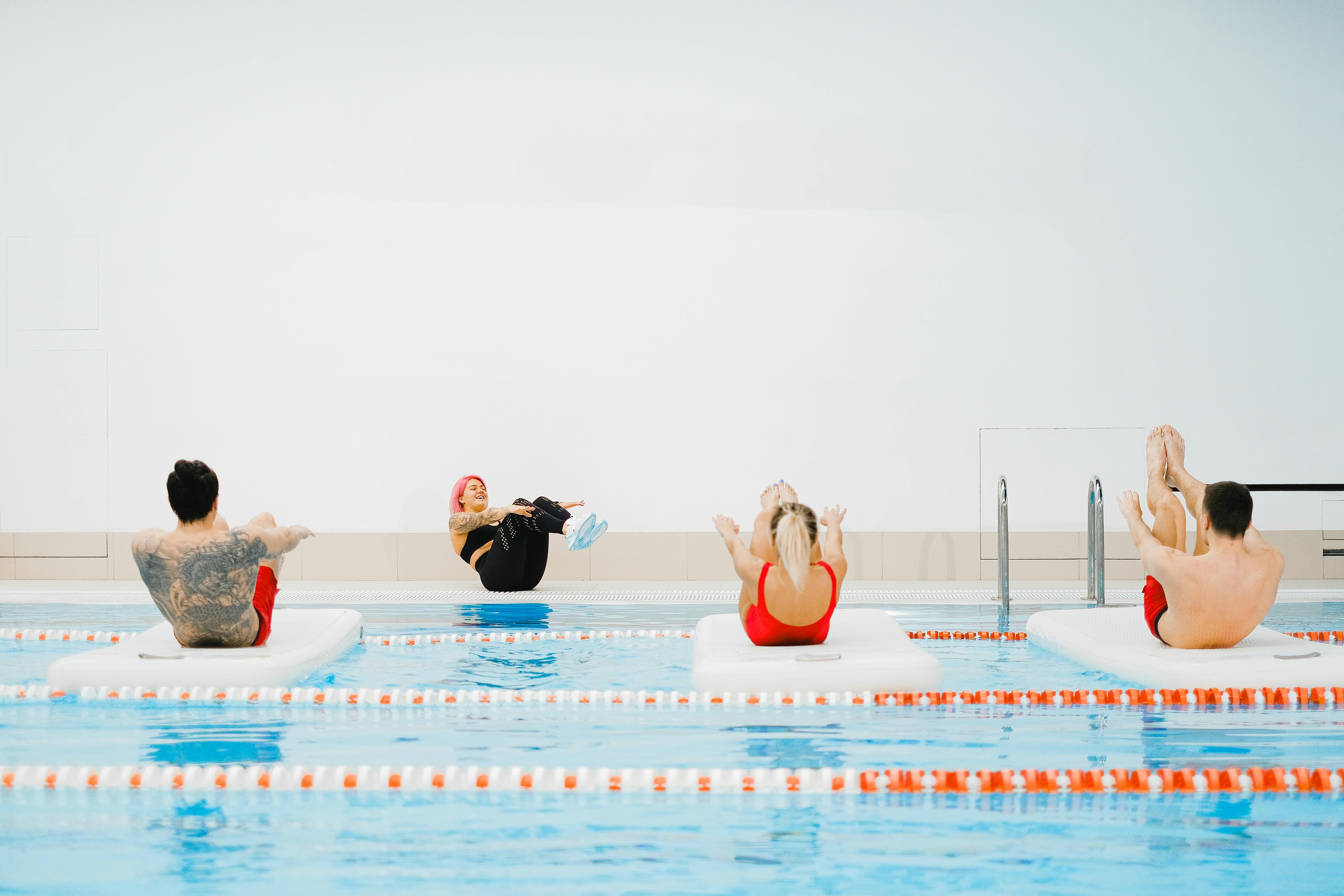 Aqua Aerobics fitness class at GymHub