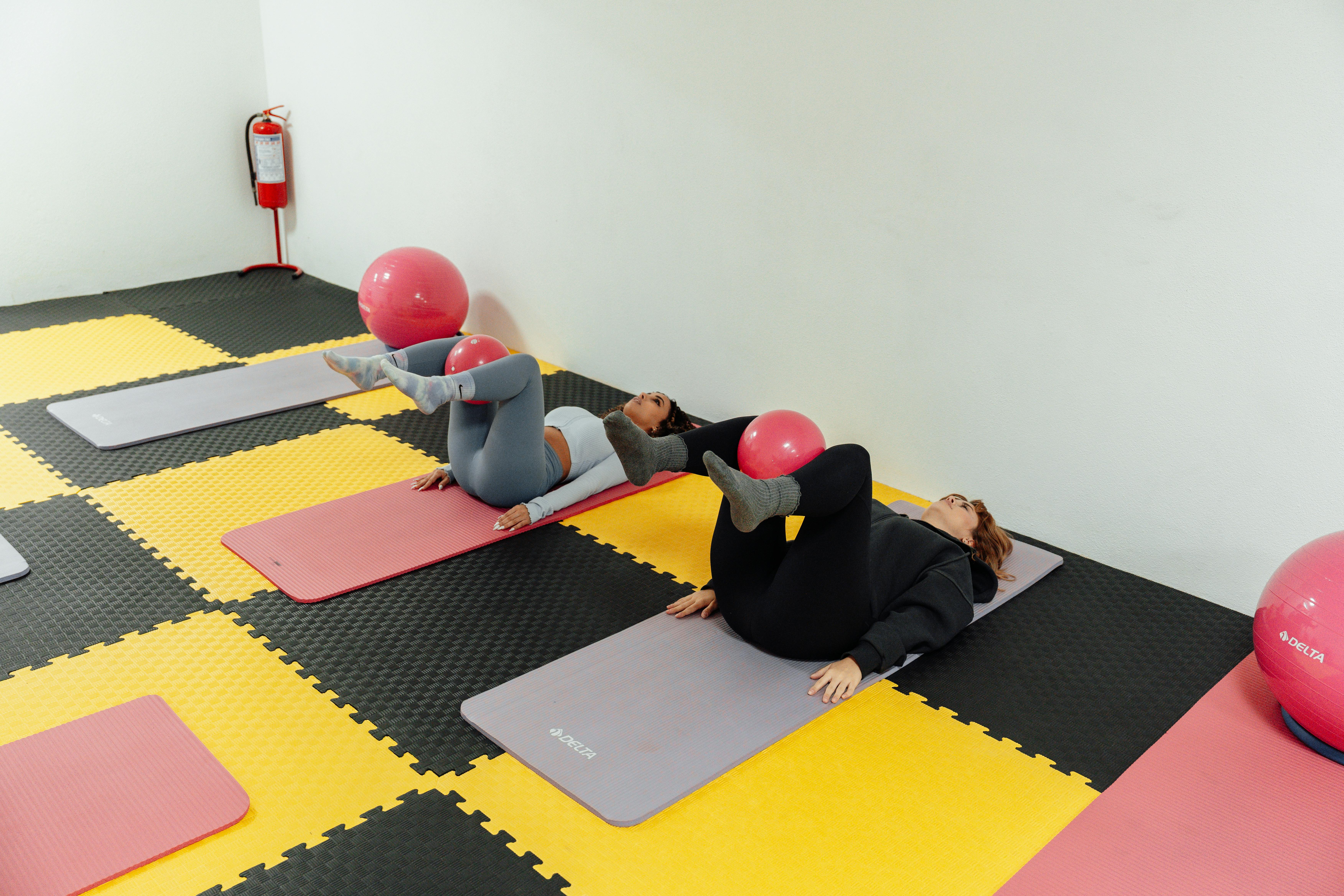 Pilates Core class at GymHub